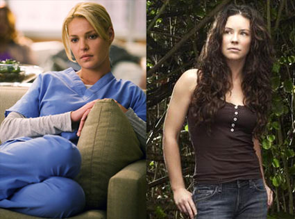 Katherine Heigl, Evangeline Lilly Katherine Heigl, Evangeline Lilly